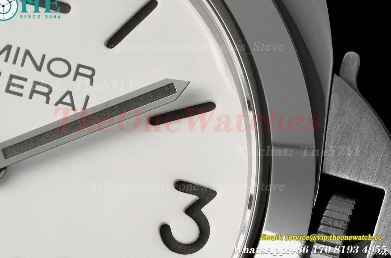 Pam1087 RU Dial A6497 44mm Luminor SS White HWF 1209